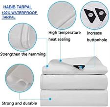 Plastic Tarpal (Size 13 ft x 16 ft) 100% waterproof.USED FOR SUNSHADE AND OTHER OUTDOOR ACTIVITIES