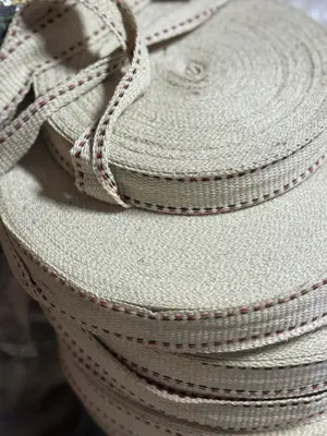 Cotton & Nylon Niwar used to form the web of a charpai (a kind of rope bed)