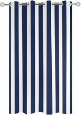 Blue and White Stripe Curtain canvas Fabrics,100% waterproof,Heat resistance, uv-stabilised.Used for sunshade & privacy fence.