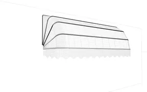 Door Window Canopy, Polyester Fabric Dome Canopy Cover, Foldable Rain Snow Protection Sunshade for Outdoor Patio Access, Fully Assembled