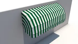 Door Window Canopy, Polyester Fabric Dome Canopy Cover, Foldable Rain Snow Protection Sunshade for Outdoor Patio Access, Fully Assembled