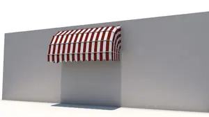 Door Window Canopy, Polyester Fabric Dome Canopy Cover, Foldable Rain Snow Protection Sunshade for Outdoor Patio Access, Fully Assembled