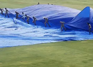 Heavy-Duty Waterproof Plastic Tarpaulin for Cricket Pitch Cover | UV Resistant Ground Sheet with Reinforced Ropes,All-Weather Cricket Pitch Protection Tarpaulin – Durable Poly Tarp Cover for Practice Nets and Stadiums.