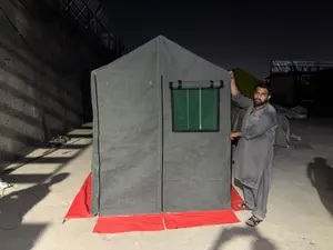 Rapid Deployment Shelter Solution, designed as a durable, weather-resistant, and easy-to-assemble temporary tent shelter.Size : 6ft X 12ft.