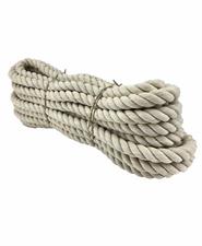 6 mm Natural Cotton Rope x 50 feet Hank, Soft Cotton Rope, White Natural Rope.