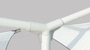 PVC Tensile Shade Structure