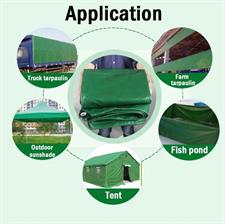 PVC TARPAL , SIZE (11.5ft X 13.5FT),HIGH QUALITY , HEAVY DUTY, LONG LIFE, 100% WATERPROOF, UV - RESISTANT.