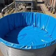 550 GSM Heavy-Duty PVC Coated Biofloc Fish Farming Tank