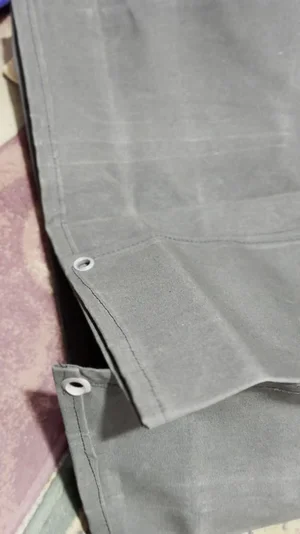Heavy Duty Canvas Tarpal. 100% waterproof+Heat-resistance,With loops & rings on all sides with every 3 feet distance,All sides double stitched.
