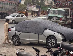 Anti Hail Multilayer Thickened  Car Cover with 12mm Thick High Density EVA Cushioning Foam Pad