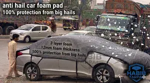 Anti Hail Multilayer Thickened  Car Cover with 12mm Thick High Density EVA Cushioning Foam Pad