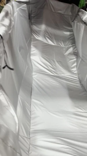 Anti-Hail Heavy-Duty Car cover with thick foam 3 layer 12mm thickness inside,100% waterproof+heat-resistance korean parachute out side layer & soft fabric layer inside to prevent car from scratches.