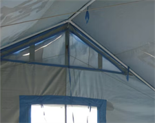 Steel Frame Outdoor Winter Blue Army Canvas Camping Military Tent