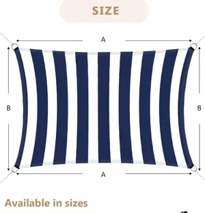 Imported, Blue/White Premium,Highy Quality PVC Tarpal,100% Waterproof, Heat-Resistant, Tear-Resistance, UV-Stabilised, Heavy-Duty, Durable, Used for Sunshade & Other outdoor activities.