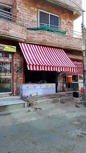 Retractable Awning Shade Striped Fabric Alternative, Rain and Windproof Cover, Multiple Size Options Durable Exterior Awning Fabric, Outdoor Shades for Patio, Deck, Balcony ,With Steel Frame.