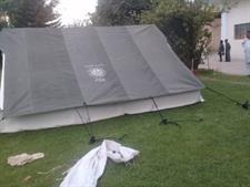 Canvas double layer 100% Waterproof labour Tent