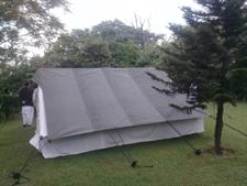 Canvas double layer 100% Waterproof labour Tent
