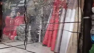 Transparent Thermal Insulated Door Curtain, Door Cover- Keep Warm in Winter Cool in Summer for Air Conditioner, Heater...