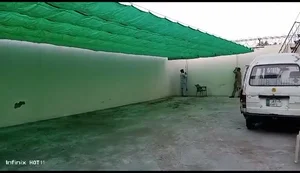 Sliding Green Color Sunshade Net,Anti-UV,Shading rate 85%,Heat-resistance.