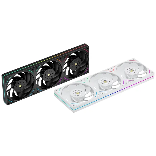 Thermalright TL-UB36R 360mm Single-Frame PC Cooling Reverse Case Fans - PWM 2150 RPM Speed, ARGB Lighting, High Airflow, Single Modular Cable, for Chassis ＆ Liquid Cooler 