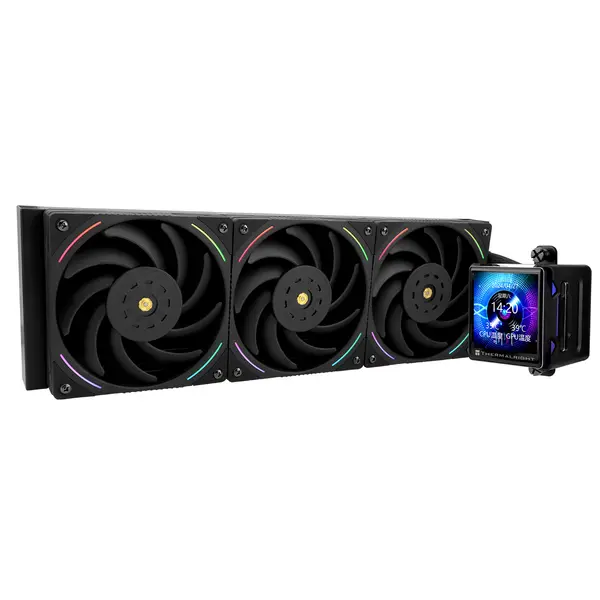 Thermalright TR 360 Elite Vision LCD ARGB Black 360mm Liquid CPU Cooler
