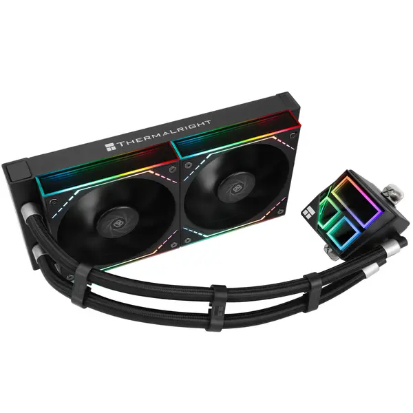 Thermalright Frozen Infinity Black 240mm ARGB AIO Liquid CPU Cooler for Intel & AMD