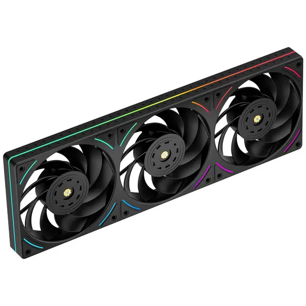 Thermalright TL-UB36R 360mm Single-Frame PC Cooling Reverse Case Fans - PWM 2150 RPM Speed, ARGB Lighting, High Airflow, Single Modular Cable, for Chassis ＆ Liquid Cooler 