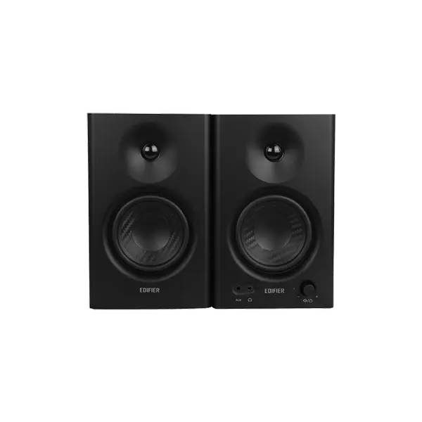Edifier MR4 42W Powered Monitor Speakers, 1" Tweeter & 4" Woofer, Balanced TRS/RCA/AUX, Monitoring/Music Mode, for PC/PS5/TV, Music Production & Gaming 