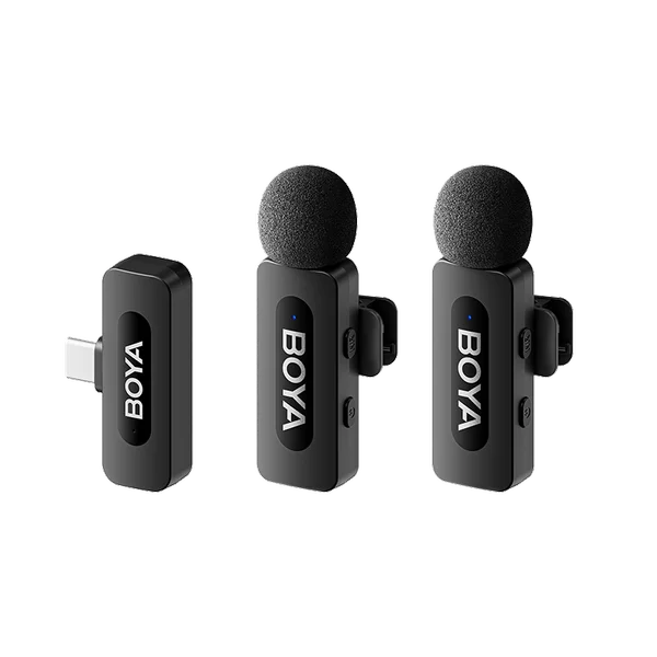 BY-V20 Ultracompact 2.4GHz Wireless Microphone System (DUAL TYPE-C )