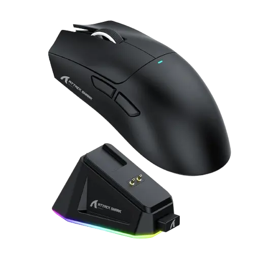 ATTACK SHARK X11 Wireless Gaming Mouse with Charging Dock