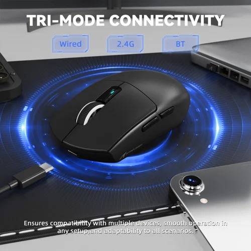 ATTACK SHARK G3PRO Tri-mode Wireless Gaming Mouse with Charge Dock 25000 DPI Ultra Lightweight