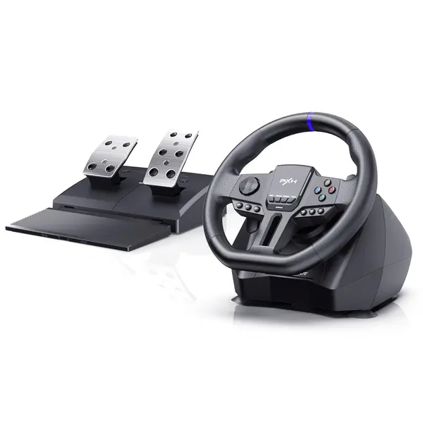 PXN V900 Gen2 PC Racing Wheel, Universal Usb Car Sim 270/900 Degree Race Steering Wheel with Pedals for PC, PS3, PS4, Xbox One, Xbox Series X/S, Switch