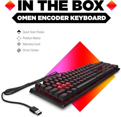 OMEN by HP Encoder Keyboard