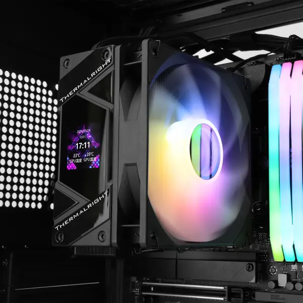 ThermalRight 120 Assassin Spirit Vision ARGB Black CPU Air Cooler