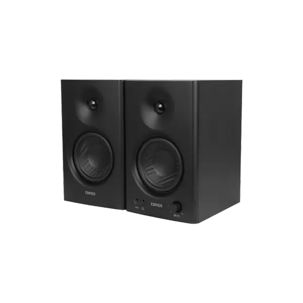 Edifier MR4 42W Powered Monitor Speakers, 1" Tweeter & 4" Woofer, Balanced TRS/RCA/AUX, Monitoring/Music Mode, for PC/PS5/TV, Music Production & Gaming 