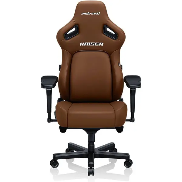 AndaSeat Kaiser 4L Premium Ergonomic Gaming Chair – Bentley Brown