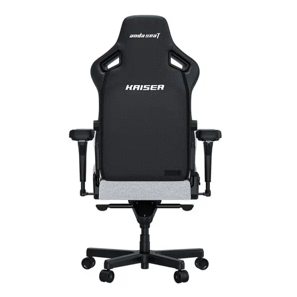 AndaSeat Kaiser 4 V2 L Gaming Chair with 6D Armrest – Ash Grey Fabric
