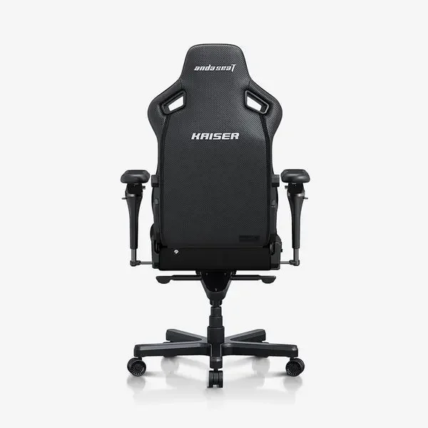 AndaSeat Kaiser 4 V2 L Gaming Chair with 6D Armrests – Carbon Black Fabric