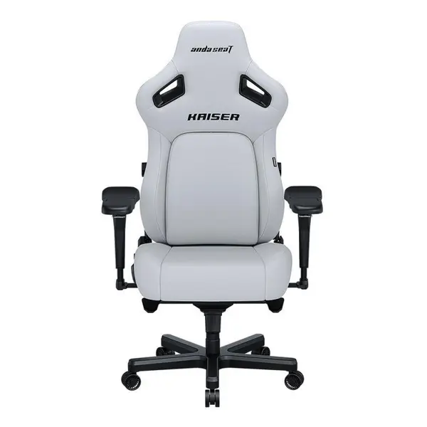 AndaSeat Kaiser 4 V2 L Gaming Chair with 6D Armrest – Cloudy White