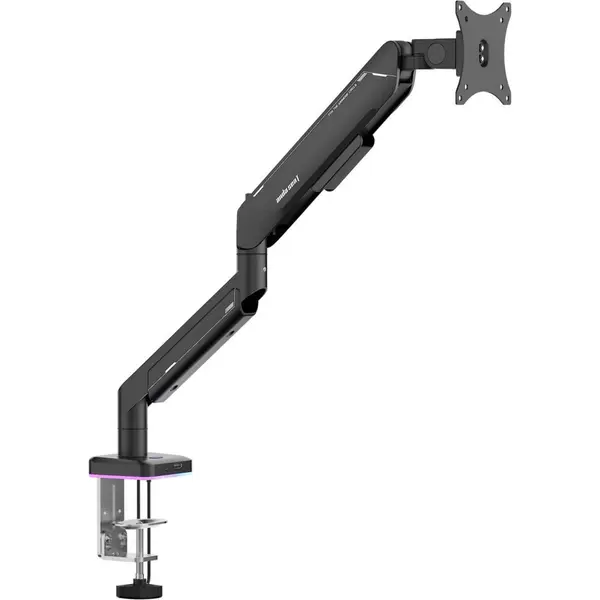 AndaSeat Stealth Pro II RGB Single Monitor Arm – Black