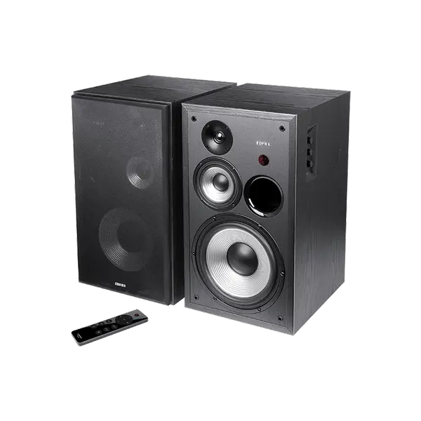Edifier R2850DB Powered Bluetooth Bookshelf Speakers, Active Near-Field Studio Monitors, 150W RMS 3-Way Sound Monitor Speaker with Subwoofer Line Out