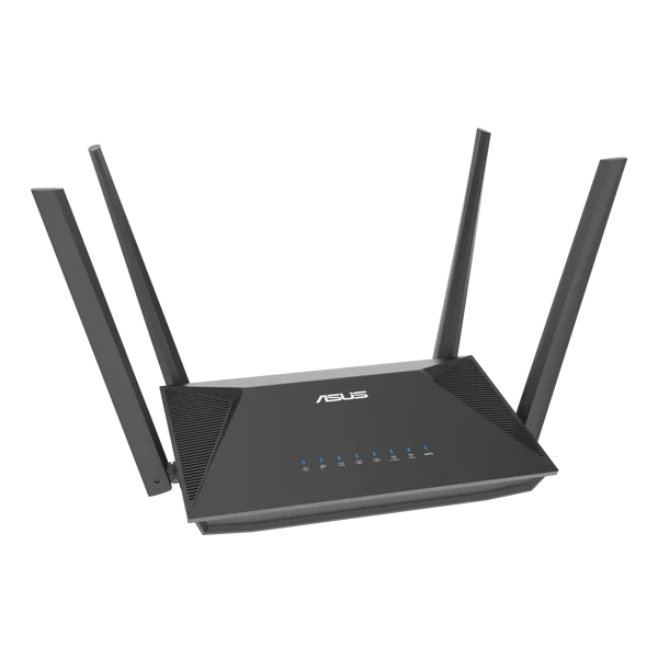 ASUS RT-AX52 (AX1800) Dual Band WiFi 6 Extendable Router, Instant Guard, Parental Control Scheduling, Built-in VPN, AiMesh Compatible