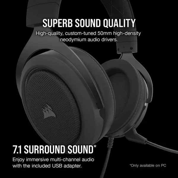 Corsair HS60 PRO SURROUND Gaming Headset 