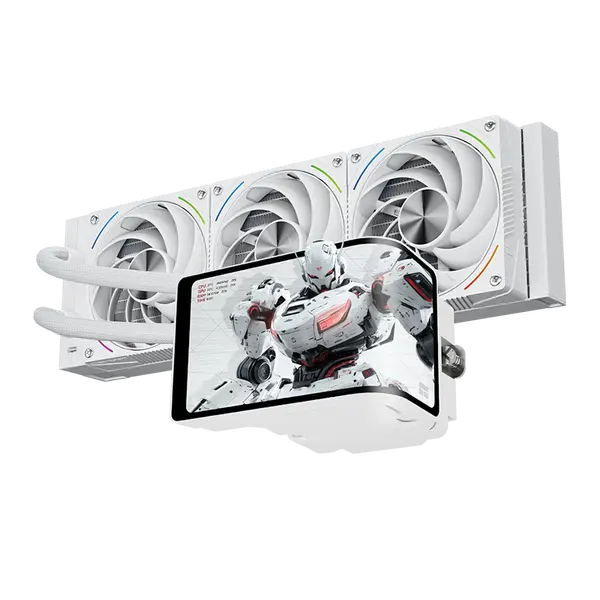 Thermalright TR 360 Wonder Vision Turbo LCD ARGB White 360mm AIO Liquid CPU Cooler