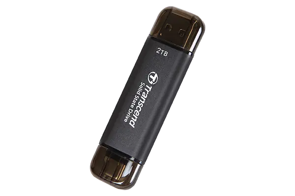 Transcend ESD310 512GB External SSD for Fast File Transfers
