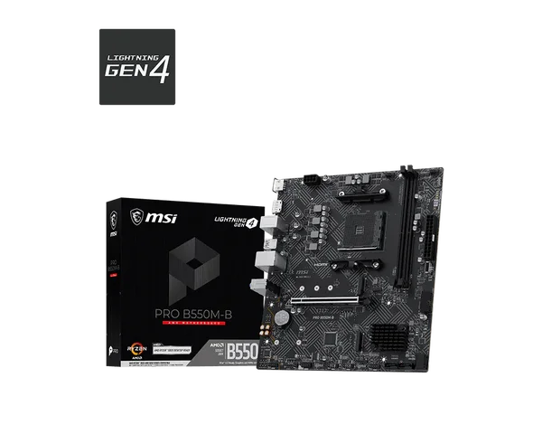 MSI B550M-B AMD AM4 microATX Motherboard