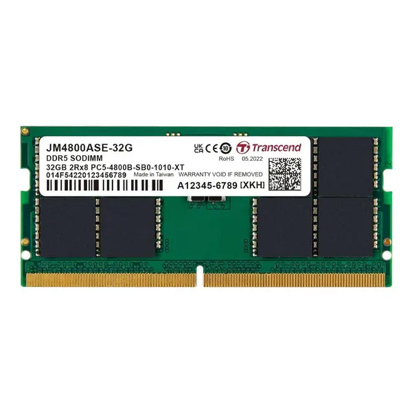 32GB 4800MHz Laptop DDR5 RAM – High-Speed Memory Upgrade for Notebooks