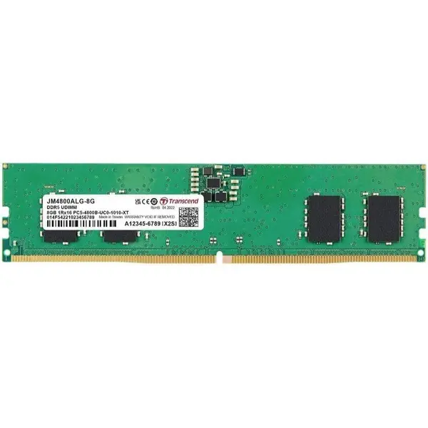Transcend 8GB 4800MHz Desktop DDR5 RAM – High-Speed Memory Upgrade