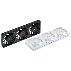 Thermalright TL-UB36R 360mm Single-Frame PC Cooling Reverse Case Fans - PWM 2150 RPM Speed, ARGB Lighting, High Airflow, Single Modular Cable, for Chassis ＆ Liquid Cooler 