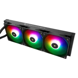 Thermalright TR 360 Core Vision LCD ARGB Black 360mm AIO Liquid CPU Cooler with Custom LCD Display